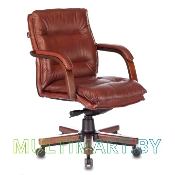 Кресло Бюрократ T-9927WALNUT-LOW (коричневый)
